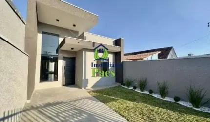 Casa com 3 quartos à venda na Gralha Azul, Fazenda Rio Grande  por R$ 485.000