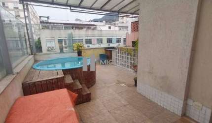 Rua Doutor Satamini - Praça Afonso Pena -  Cobertura com 3 quartos, Piscina, churrasqueira, 3 vagas.