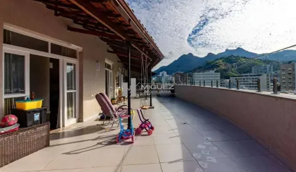 Rua Uruguai  Cobertura Linear fantástica à venda - Tijuca - Código 19625