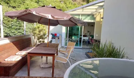 Cobertura espetacular a venda na Lagoa, Rua Presidente Alfonso Lopez, 160m², 2quartos suíte, dependência revertida para home office, infraestrutura completa, 2 vagas de garagem
