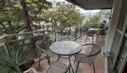 A venda apartamento de varanda com 4 quartos, suíte, 3 vagas no Grajaú, rua Mearim.