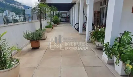 Cobertura linear, elevador chega nela, com 3 quartos, suíte, vaga de garagem, Tijuca - Rio de Janeiro