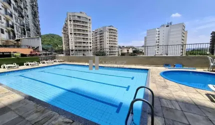 COBERTURA A VENDA - TERRAÇO COM CHURRASQUEIRA, 2 ÓTIMOS QUARTOS SENDO 1 SUÍTE, 1 VAGA DE GARAGEM, PRÉDIO COM INFRAESTRUTURA COMPLETA - RUA SÃO FRANCISCO XAVIER