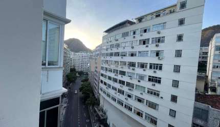 Apartamento a venda em localização Privilegiada na quadra da Praia de Copacabana, com 2 quartos , Copacabana - Rio de Janeiro