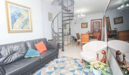 Cobertura duplex à venda em Vila Isabel sendo um bairro de novela, próximo à Rua Boulevard 28 de Setembro, 4 quartos (sendo 1 suíte), infraestrutura completa, 1 vaga, 130 m², código 21235