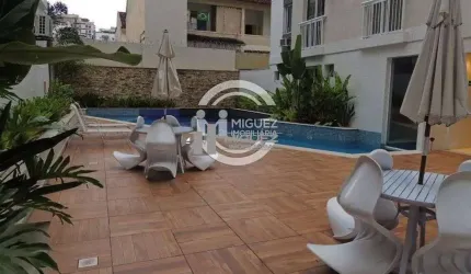 apartamento de 2 quartos e varanda em prédio com infraestrutura completa