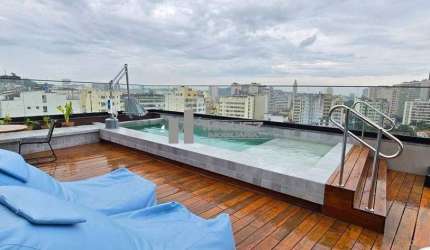 Um novo 'Enredo' num tradicional endereço no Centro do Rio! Studio cobertura de 33m² a venda!