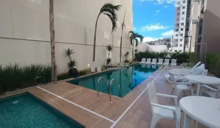 Apartamento a venda na  Rua Licínio Cardoso, em um condomínio com intraestrutura total, 1 quarto, sala, cozinha, banheiro social e varanda.