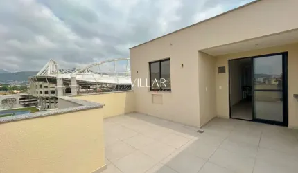 Cobertura vista Engenhão | Cobertura condomínio Quartier Residências | Apartamento Rua Gentil de Ar