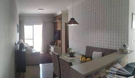 Apartamento com 2 dormitórios à venda, 54m² - Monte Belo - Taubaté/SP