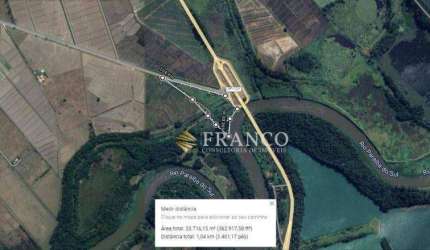 Área à venda, 33.710 m² - Pinheirinho - Taubaté/SP