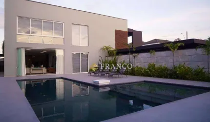 Mansão de alto padrão, 06 suítes, à venda, 1742,22m² - Condomínio Taubaté Village - Taubaté/SP