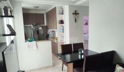 Apartamento com 2 dormitórios à venda, 46 m² - Parque Senhor do Bonfim - Taubaté/SP