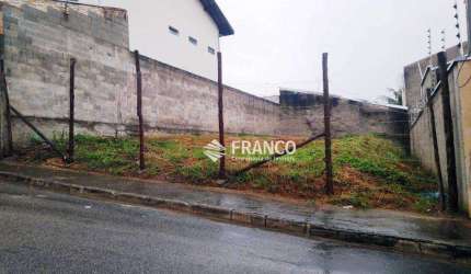 Terreno à venda, 250 m² - Residencial Estoril - Taubaté/SP
