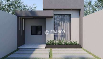 Casa com 3 dormitórios à venda, 84 m² - Quintas de Santa Cruz - Taubaté/SP