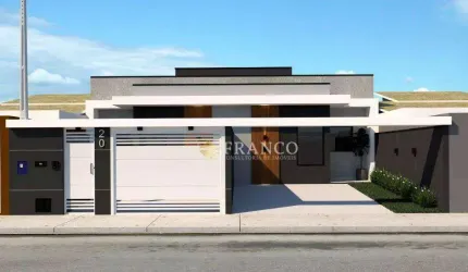 Casa com 3 dormitórios à venda, 69,96m²- Jardim Continental 2 - Taubaté/SP