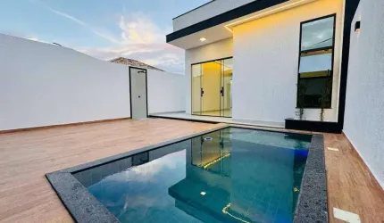 Casa Linear em fino acabamento 2 quartos (1 suíte) Jardim Peró, Cabo Frio