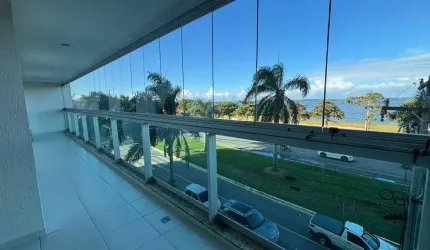 Apartamento de frente para orla com 3 quartos no Parque Hotel - Araruama/RJ