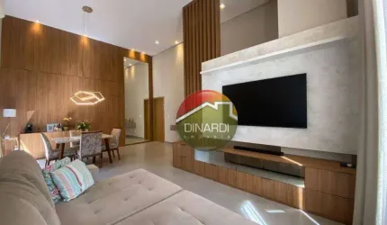Casa com 3 dormitórios à venda, 150 m² por R$ 1.272.000,00 - Portal da Mata 	 - Ribeirão Preto/SP