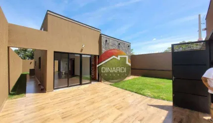 Casa com 3 dormitórios à venda, 101 m² por R$ 570.000,00 - Bonfim Paulista - Ribeirão Preto/SP