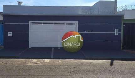 Casa com 3 dormitórios à venda, 110 m² por R$ 450.000,00 - Vila Tibério - Ribeirão Preto/SP