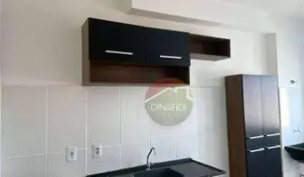Apartamento com 2 dormitórios para alugar, 48 m² por R$ 1.277,03/mês - Campos Elíseos - Ribeirão Preto/SP