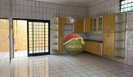 Casa com 2 dormitórios para alugar, 200 m² por R$ 2.460,00/mês - Jardim Anhangüera - Ribeirão Preto/SP