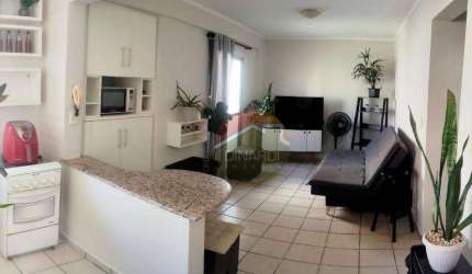 Apartamento com 1 dormitório, 34 m² - venda por R$ 200.000,00 ou aluguel por R$ 2.242,00/mês - Vila Ana Maria - Ribeirão Preto/SP