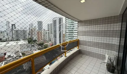 APARTAMENTO ESPA&#199;OSO DE 4 QUARTOS EM LOCALIZA&#199;&#195;O PRIVILEGIADA EM BOA VIAGEM