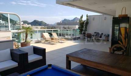 Apartamento Cobertura Linear de 4 quartos, com 240m², à venda em Charitas, Niterói/RJ