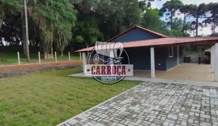 Chácara / sítio com 3 quartos para alugar na Luiz Túlio, Campo Redondo, Araucária, 150 m2 por R$ 3.500