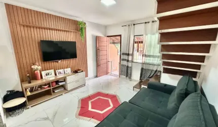 Casa 2 Qtos em Condominio - 2 Banheiros - 1 Vaga Coberta - Chacara Parreiral - Serra ES.