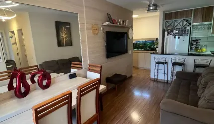 Apartamento 3 quartos / suíte / 73 m² - Sol manhã / Condo. Veredas Buritis / lado do Shopping Montserrat - Colina de Laranjeiras Serra ES.