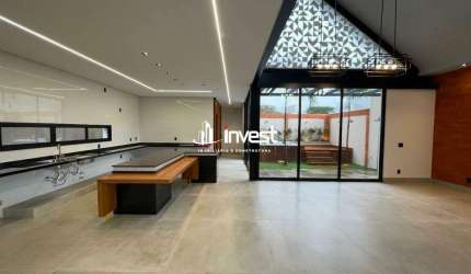 Casa Condomínio à venda, 3 quartos, 3 suítes, 2 vagas, Estância dos Ipês - Uberaba/MG