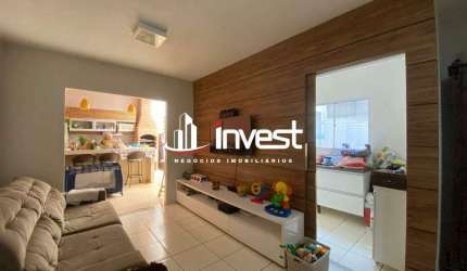Casa com 3 quartos, cozinha planejada e 2 vagas no Condomínio Terra Nova – Uberaba