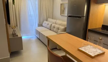 Excelente Apartamento 2/4 mobiliado no Ed. Brookfield Towers - Jardim Goiás - Goiânia - GO
