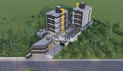 Apartamento com 2 dormitórios à venda, 56 m² por R$ 302.451,27 - Rio Morto - Indaial/SC