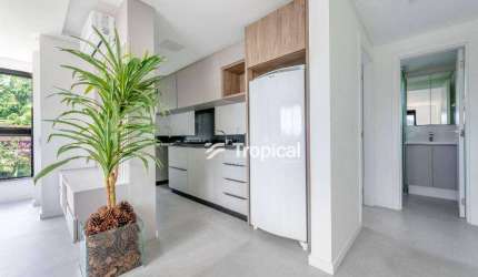 Apartamento com 1 dormitório para alugar, 48 m² por R$ 3.680,00/mês - Velha - Blumenau/SC