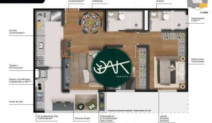 Apartamento com 2 dormitórios à venda, 64 m² por R$ 460.000,00 - Parque Industrial - São José dos Campos/SP