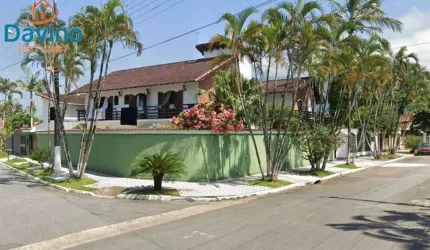 LINDO SOBRADO ALTO PADRÃO NO FLÓRIDA COM 4 DORMITÓRIOS SENDO 2 SUÍTES COM VARANDA, PISCINA A MENOS DE 200 METROS DA PRAIA