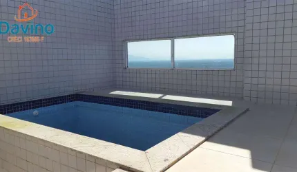 COBERTURA - FINO ACABAMENTO -- PISCINA PRIVATIVA - VISTA MAR DEFINITIVA - PERTINHO DO MAR -