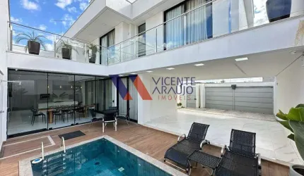 Casa duplex com 3 quartos e piscina aquecida à venda, bairro Guarujá Mansões em Betim.