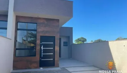 Casa com 3 dormitórios à venda, 91 m² por R$ 439.000,00 - Brandalize - Itapoá/SC