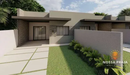 Casa com 2 dormitórios à venda, 54 m² por R$ 289.000,00 - Brasília - Itapoá/SC