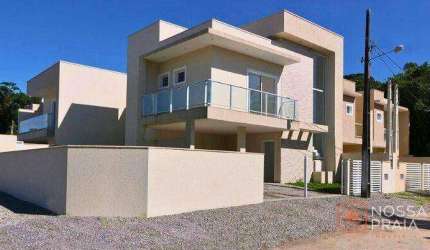 Sobrado com 3 dormitórios à venda, 175 m² por R$ 890.000,00 - Itapema do Sai - Itapoá/SC