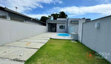 Casa com 3 dormitórios à venda, 80 m² por R$ 490.000,00 - Praia Das Conchas - Itapoá/SC