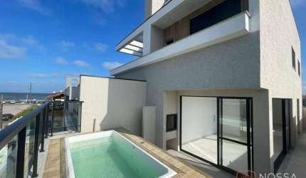 Cobertura com 3 dormitórios à venda, 170 m² por R$ 849.000,00 - Barra do Saí - Itapoá/SC