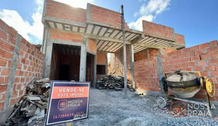 Casa com 3 dormitórios à venda, 107 m² por R$ 650.000,00 - Brasília - Itapoá/SC