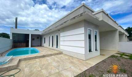 Casa com 2 dormitórios à venda, 64 m² por R$ 400.000,00 - Princesa do Mar - Itapoá/SC