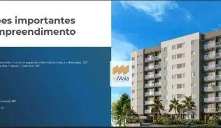 Apartamento com 2 dormitórios à venda, 53 m² - Campo Redondo - São Pedro da Aldeia/RJ